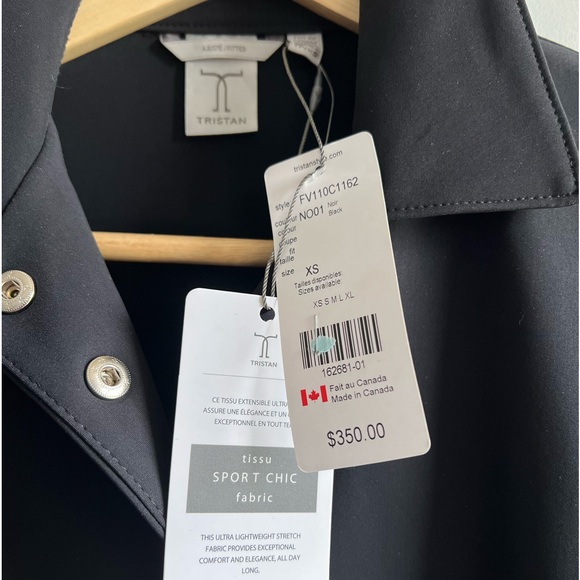 Tristan Tailored Blazer Sport Chic size xs NWT - Picture 3 of 8